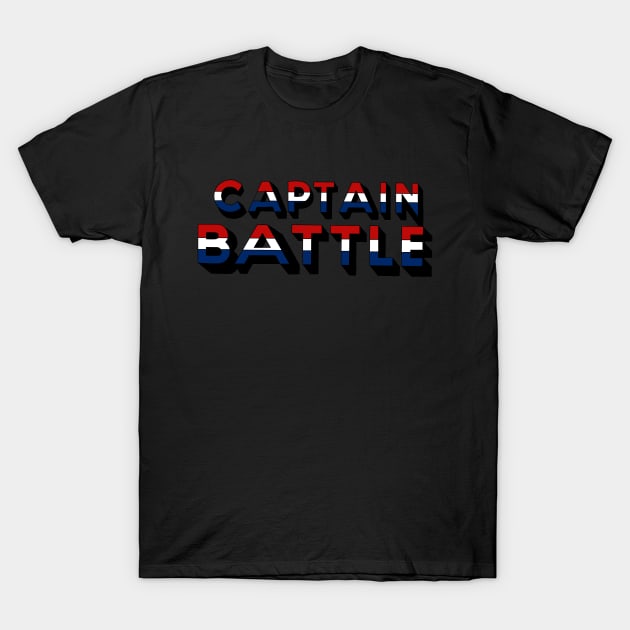 Captain Battle T-Shirt by CoverTales